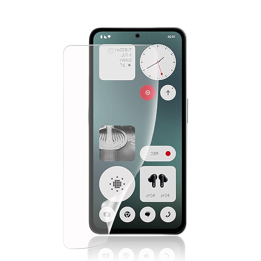 美品　CMF by Nothing Phone1 フィルム付 Nothing CMF Phone 1 5G BLACK 8GB+256GB Dual SIM Unlocked